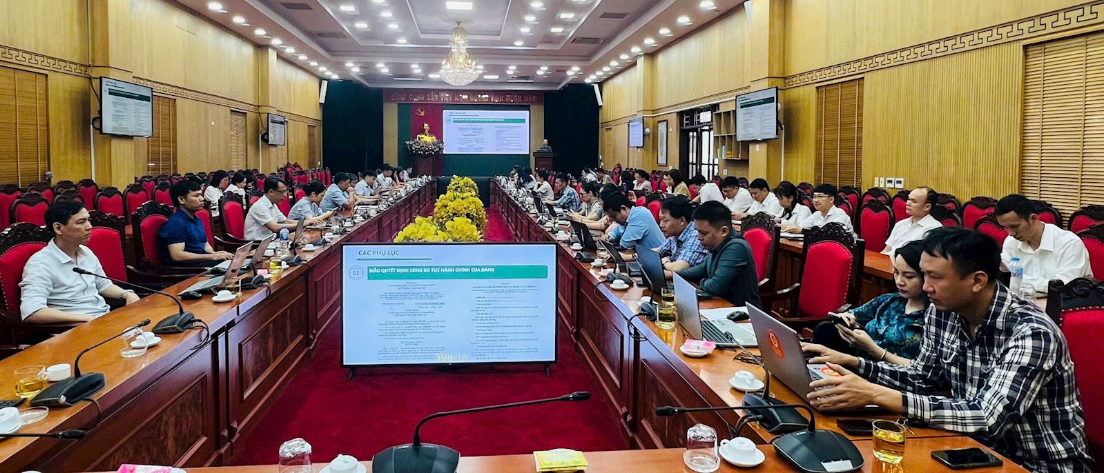 Hội nghị tập huấn triển khai thủ tục hành chính của Đảng trên môi trường điện tử