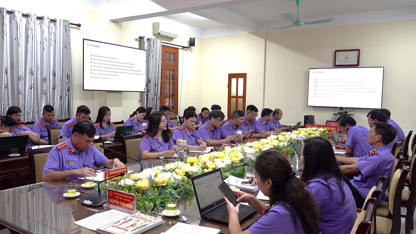 Đảng ủy Viện kiểm sát nhân dân tỉnh Thái Nguyên  đẩy mạnh phổ cập kỹ năng số trong toàn thể cán bộ, đảng viên