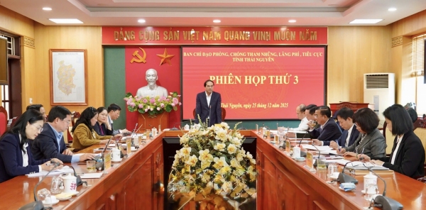 Ban Chỉ đạo phòng, chống tham nhũng, lãng phí, tiêu cực tỉnh tổng kết công tác năm 2025