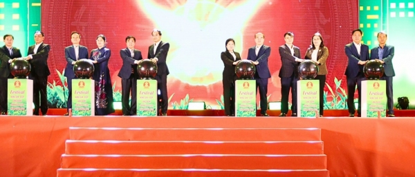 Khai mạc Festival nông sản, OCOP, làng nghề gắn kết du lịch - Thái Nguyên 2025